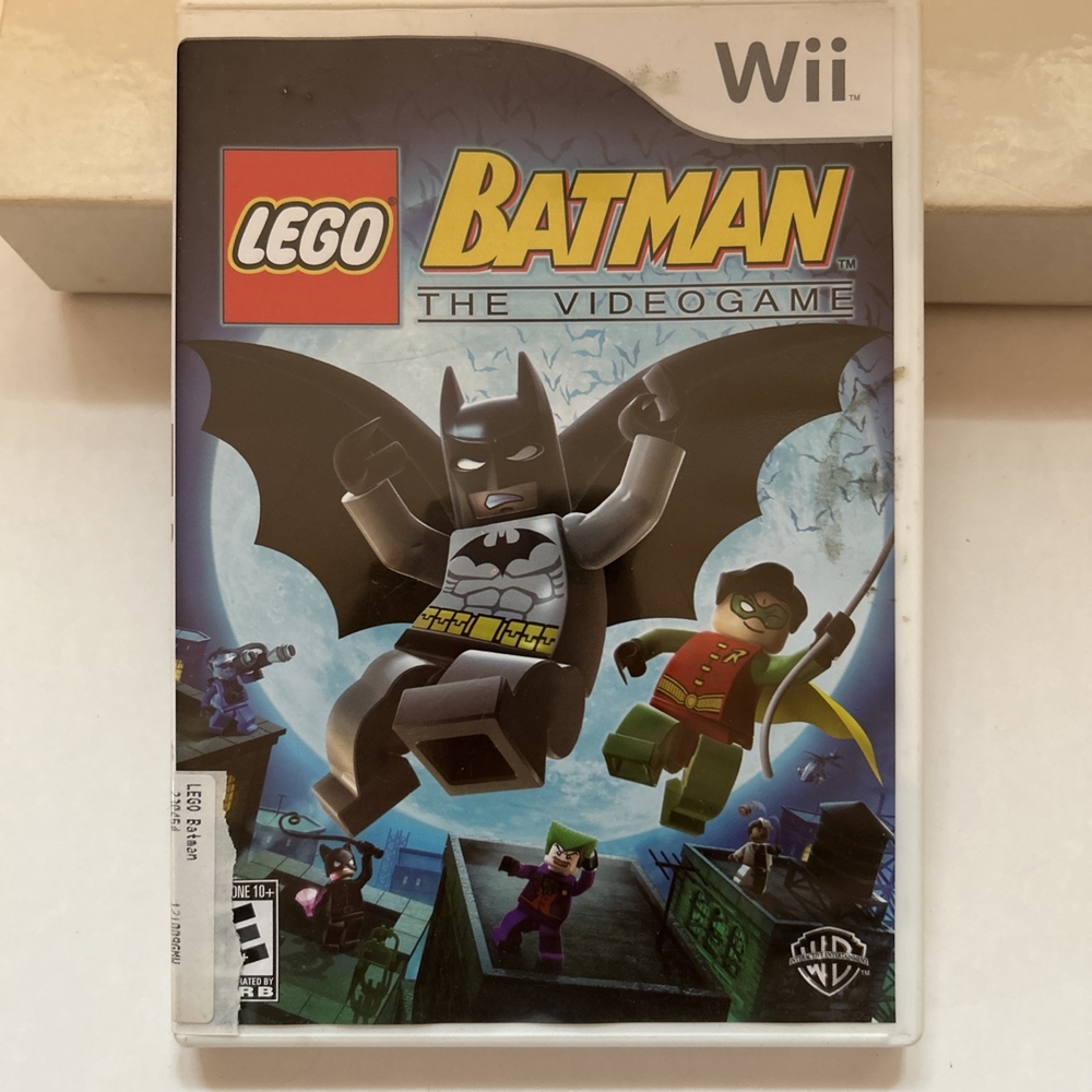LEGO Batman: The Videogame for Wii - Black and Gray